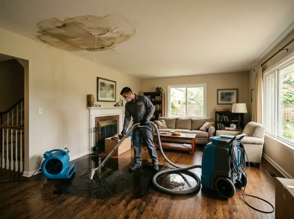attic-pipe-burst-ceiling-drip-008 — frequently asked questions, Water Damage Restoration & Carpet Care in Freemansburg, PA